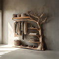 Midcentury Tree Coat Rack Entryway