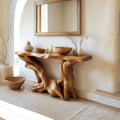 Mid Century Handcrafted Console Table Living Room