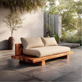 Minimal Platform Sofa Frame Solid Wood Low Pallet Base Design Living Room And Lounge