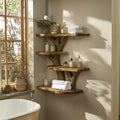 Organic Tree Bathroom Wall Shelf Bathroom Interior Storage Display SINLSATBS113