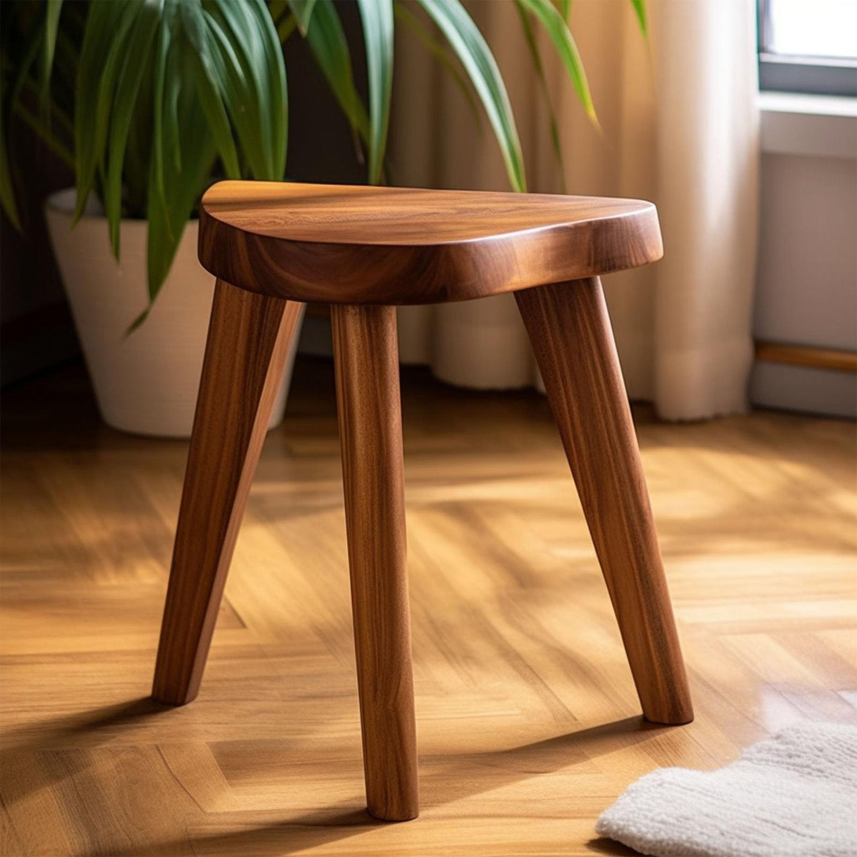 Wooden Spa Stool Spa Table
