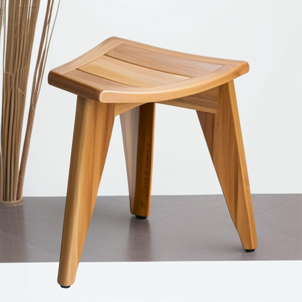 Wooden Shower Bench Shower Stool