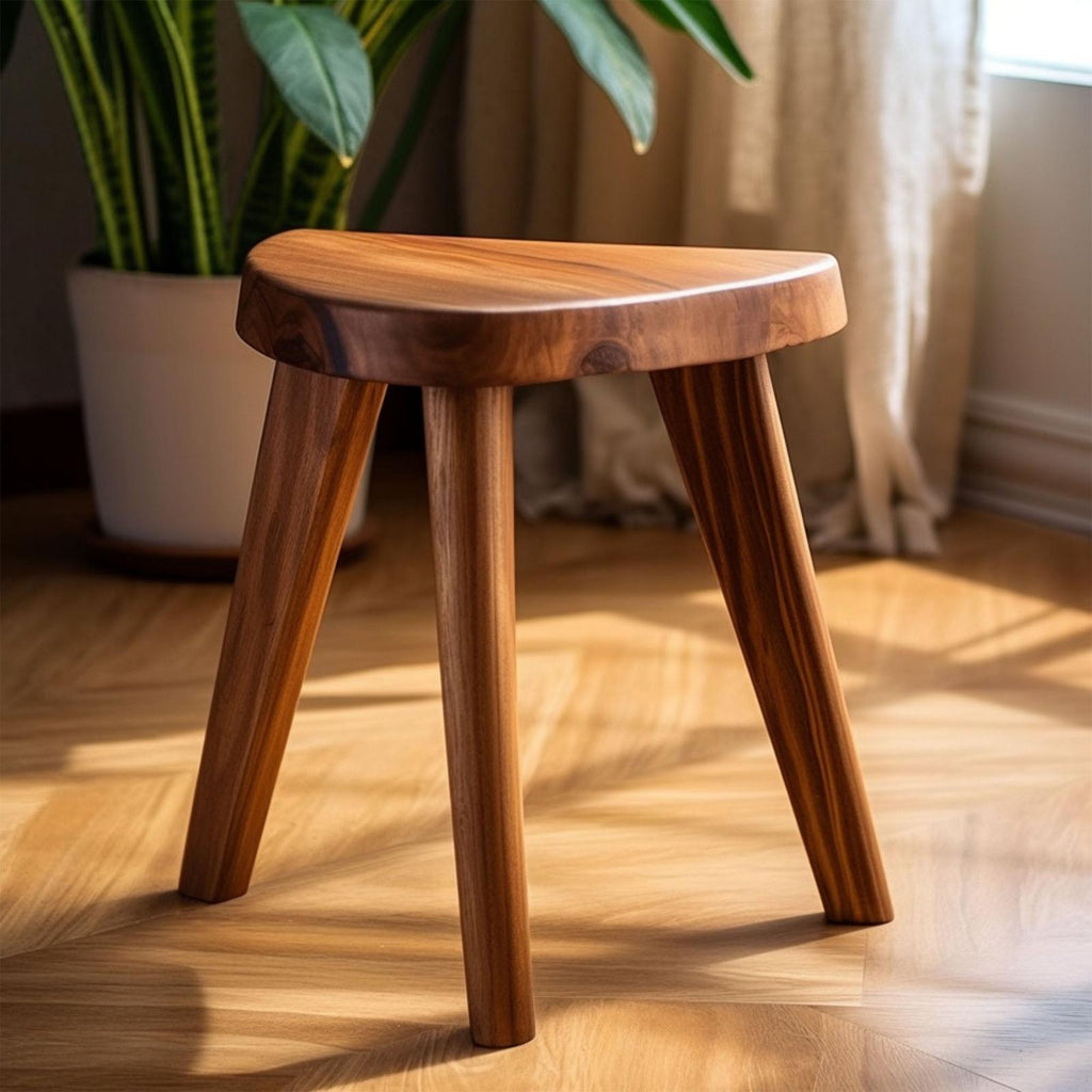 Wooden Spa Stool Spa Table