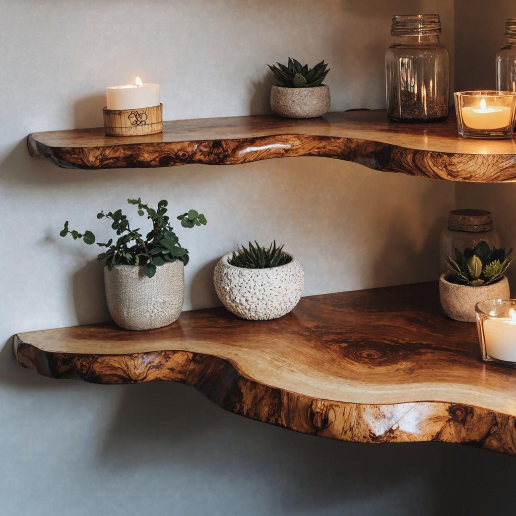 Custome Floating Shelf Corner Book