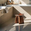 Mid Century Shower Bench For Bathroom Furniture Decor