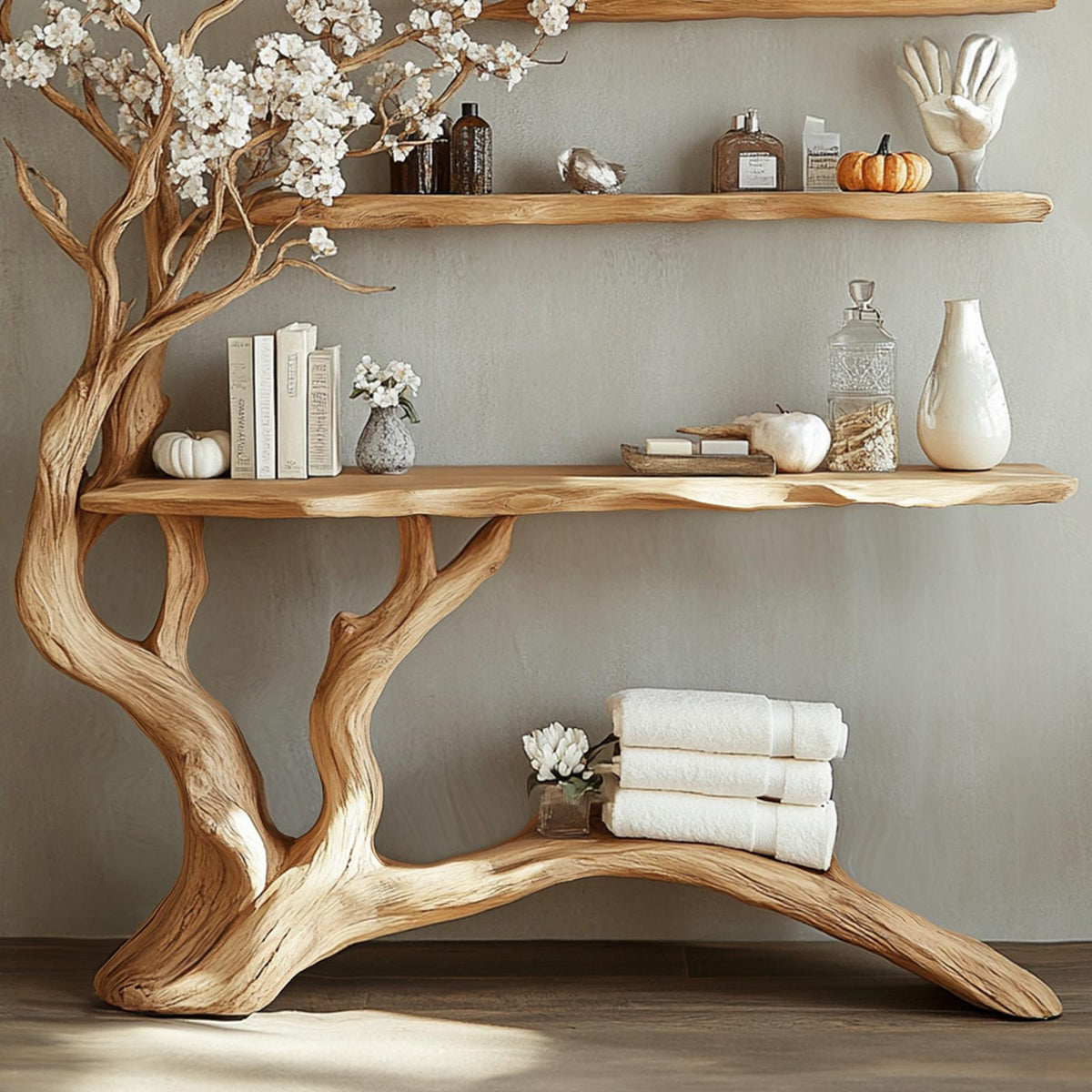 Handmade Halloween Console Table Wall Mounted Table