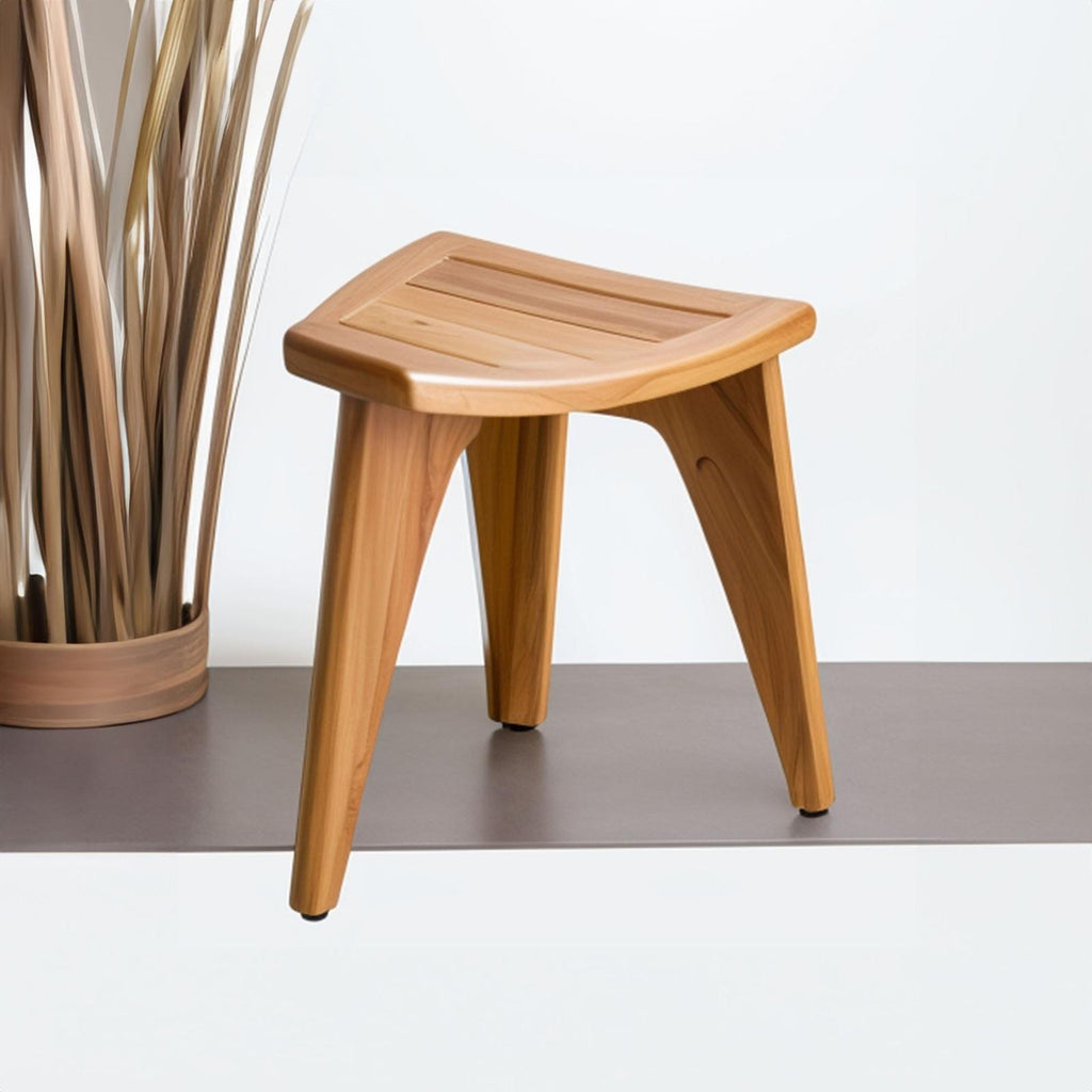 Wooden Shower Bench Shower Stool