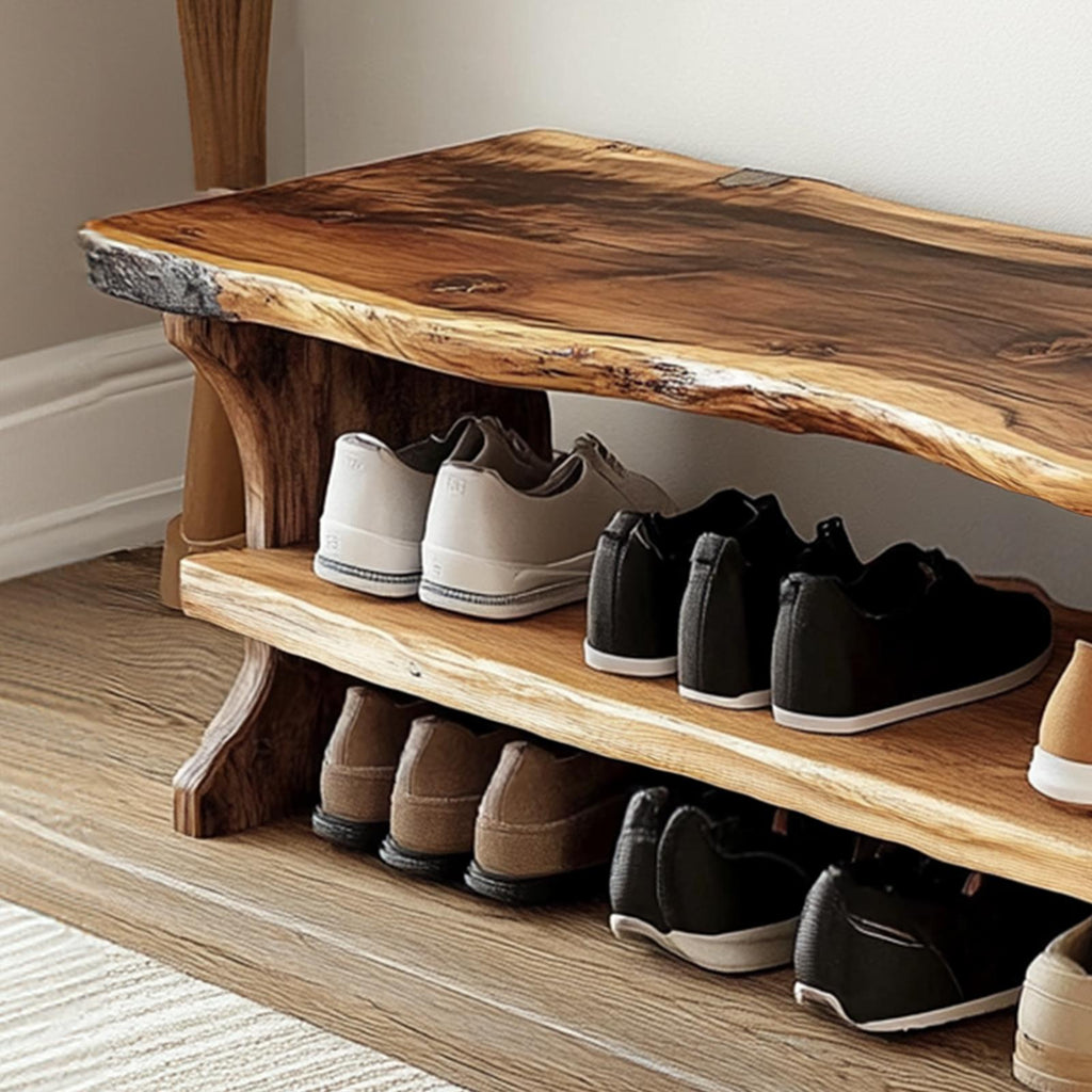 Farmhouse Entryway Bench Livingroom Furniture