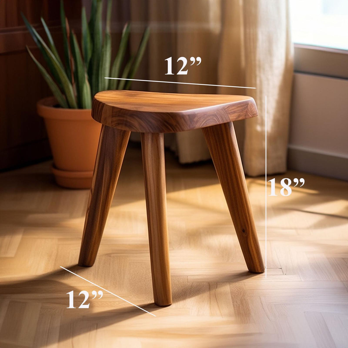 Wooden Spa Stool Spa Table