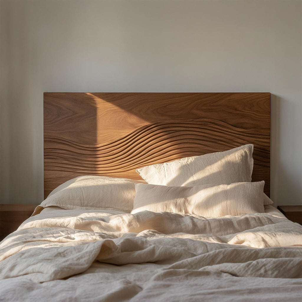 Rustic Sculptural Artistic Headboard For Bedroom Or Personal Space