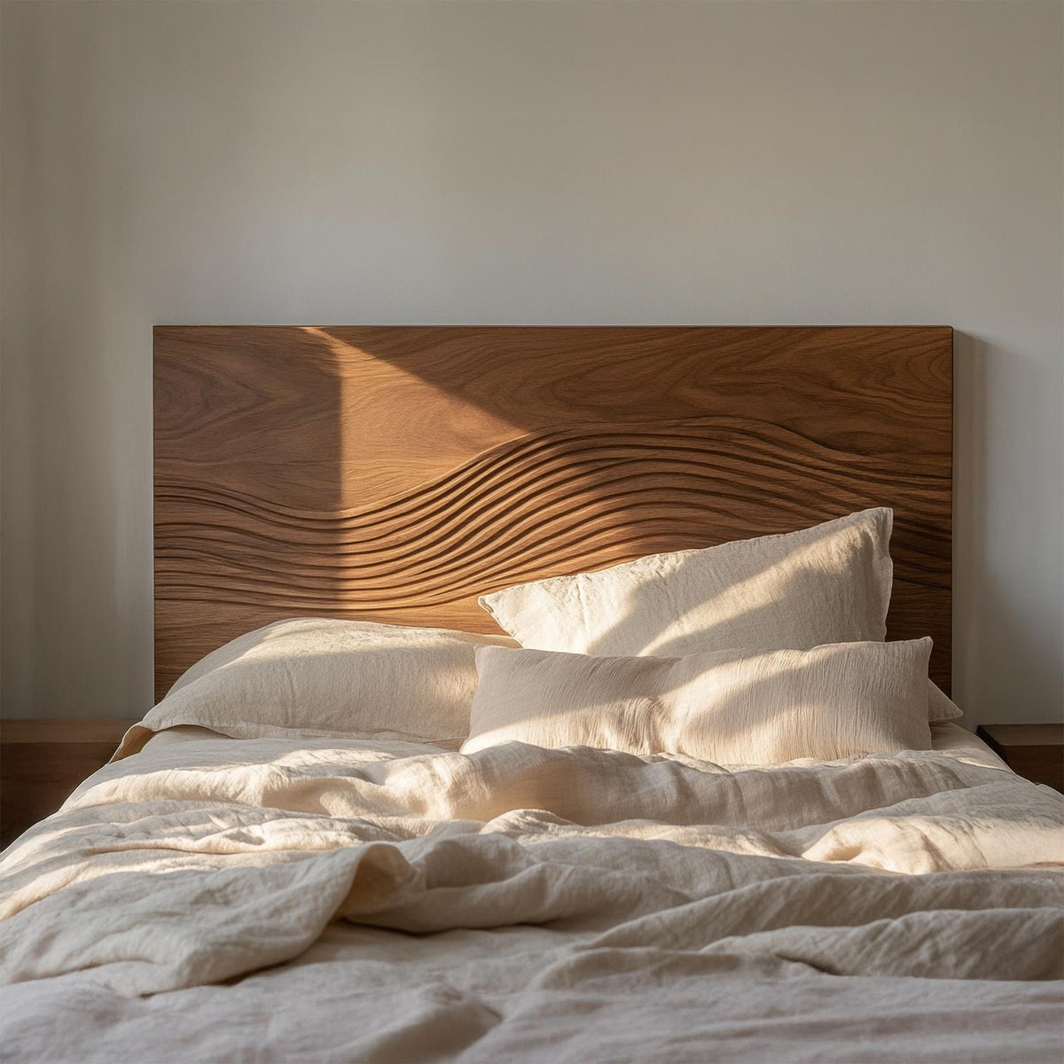 Rustic Sculptural Artistic Headboard For Bedroom Or Personal Space