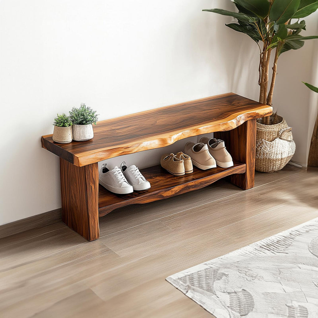 Rustic Home Shoe Bench Entryway And Closet