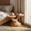 Rustic Handcrafted Bedside Table Bedroom Living Space