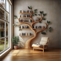 Rustic Branch Bookshelf Bedroom Reading Nook Or Home Library