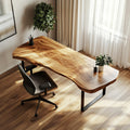 Warm Contemporary Writing Desk Study Room And Reading Room