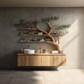 Rustic Organic Tree Branch Vanity Bathroom Or Spa Room
