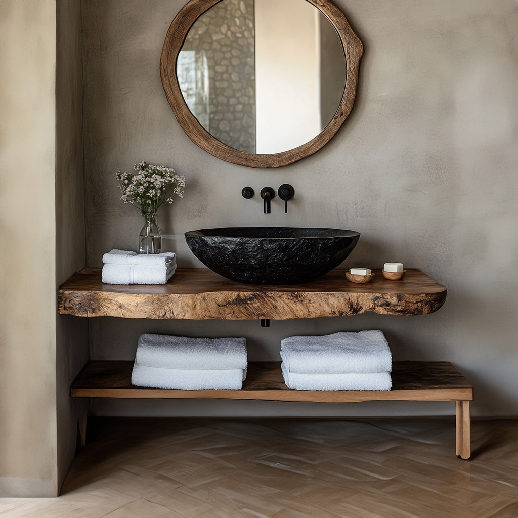 Rustic Modern Vanity Bathroom