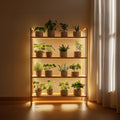 Mid Century Botanical Shelf Contemporary Indoor Garden