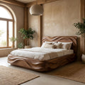 Rustic King Bed Frame For Bedroom Or Private Room