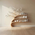 Rustic Tree Bookshelf Home Office Bedroom