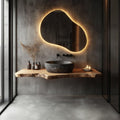 Rustic Floating Wall Vanity Bathroom Morden Decor SINLKIBRV194