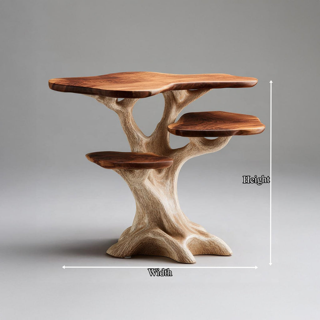 Rustic Artistic Bedside Table Bedroom Furniture