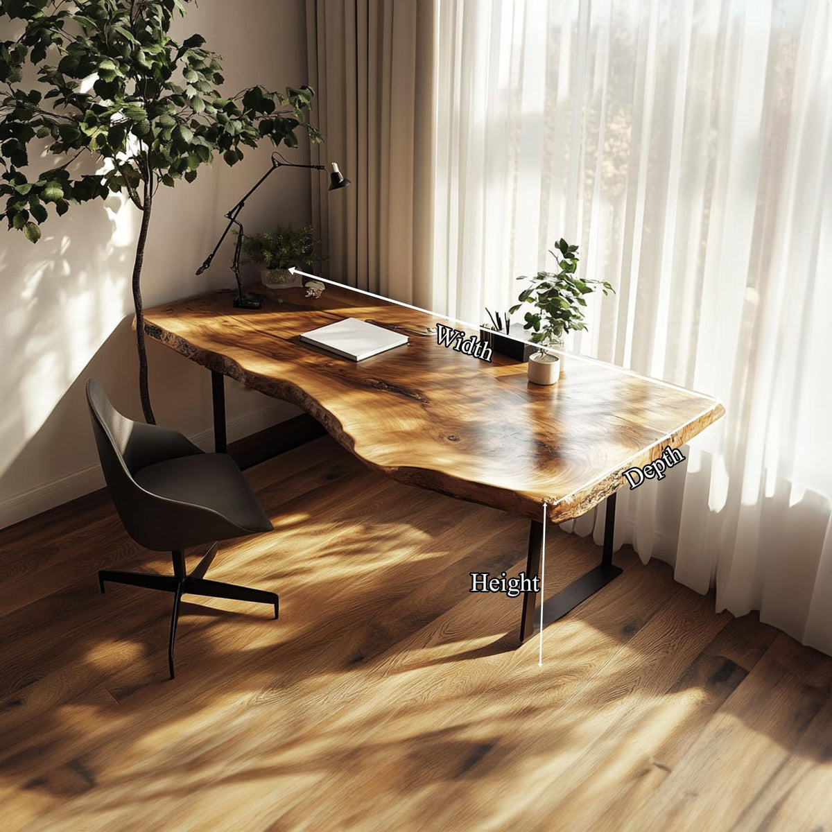 Rustic Modern Office Desk Bedroom And Office Room