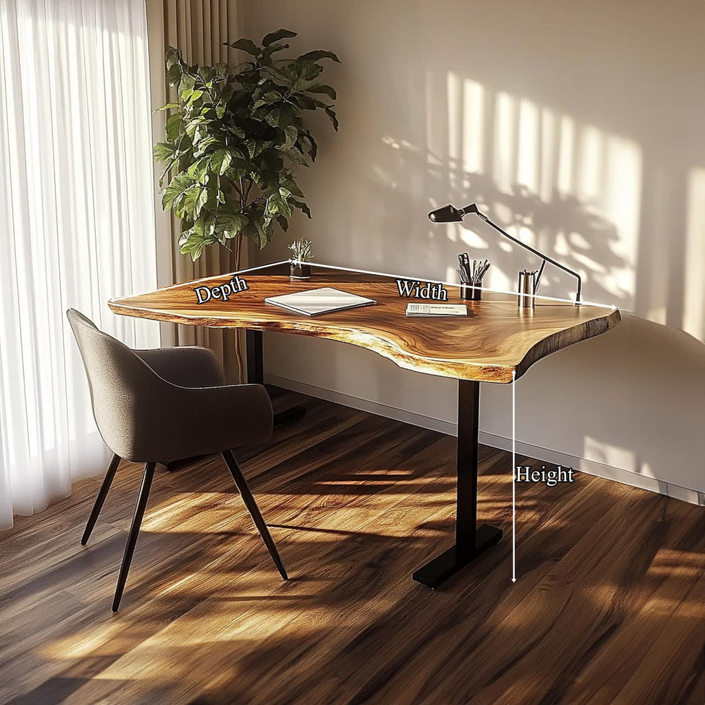 Rustic Office Desk Reading Room And Studio Room
