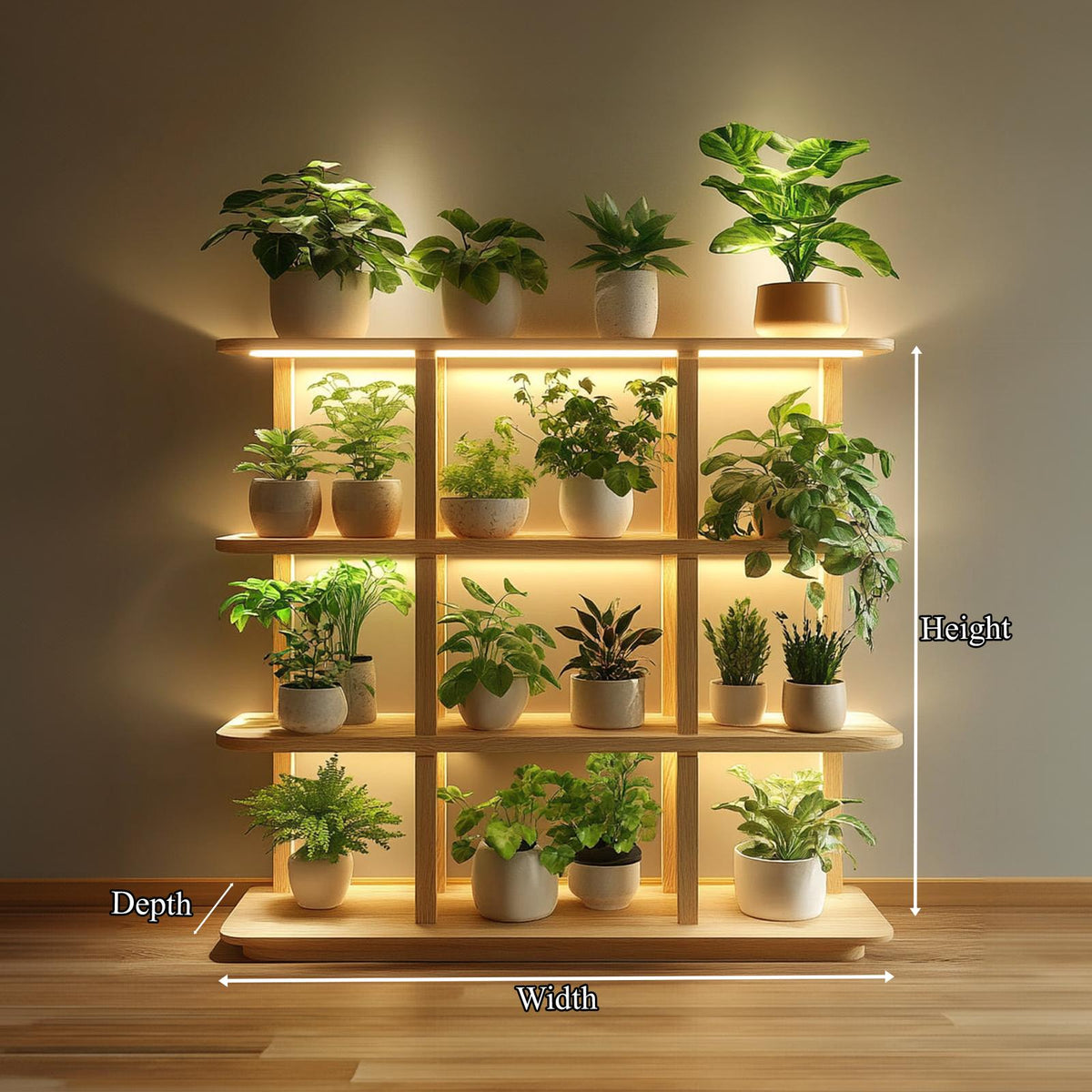 Mid Century Modern Plant Display Cozy Home