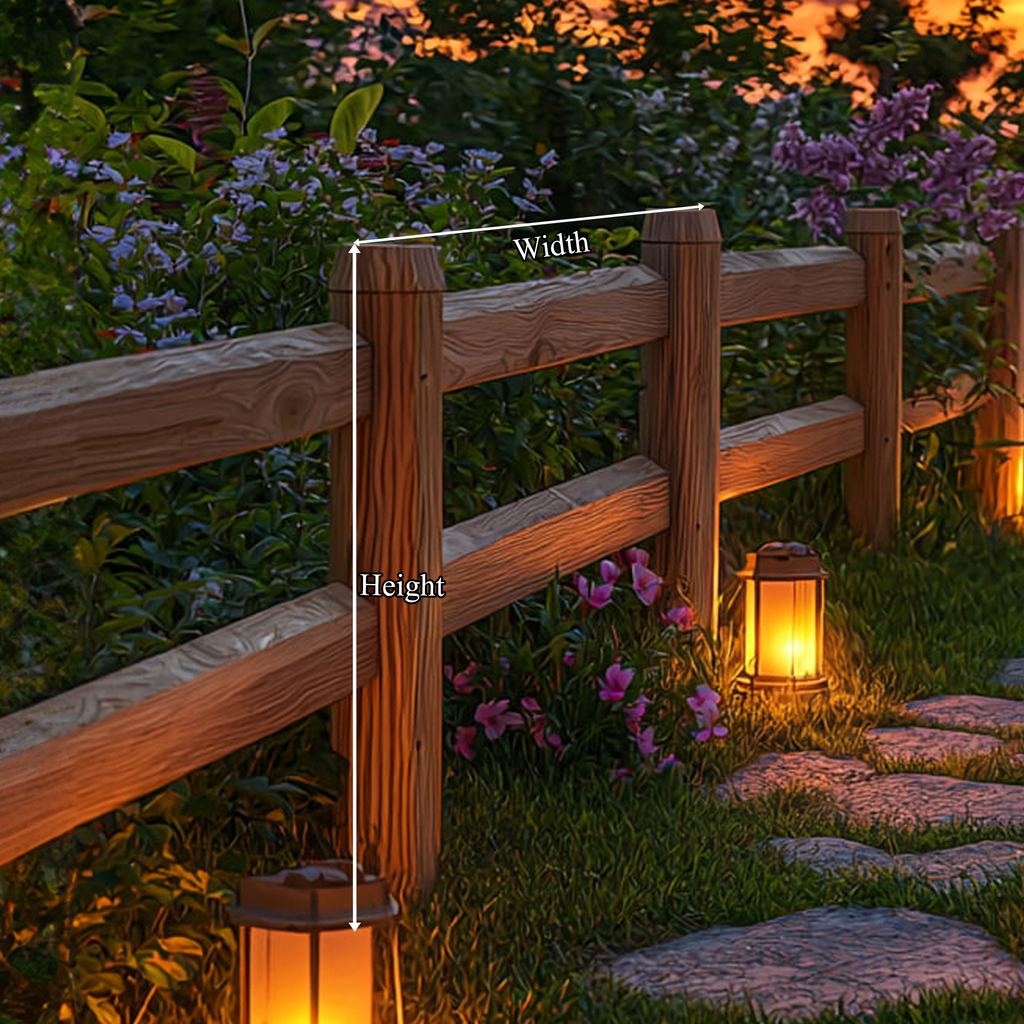 Rustic Decorative Garden For Pathway And Backyard