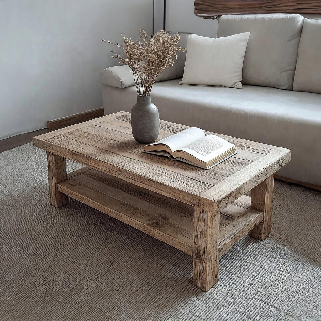 Rustic Driftwood Coffee Table