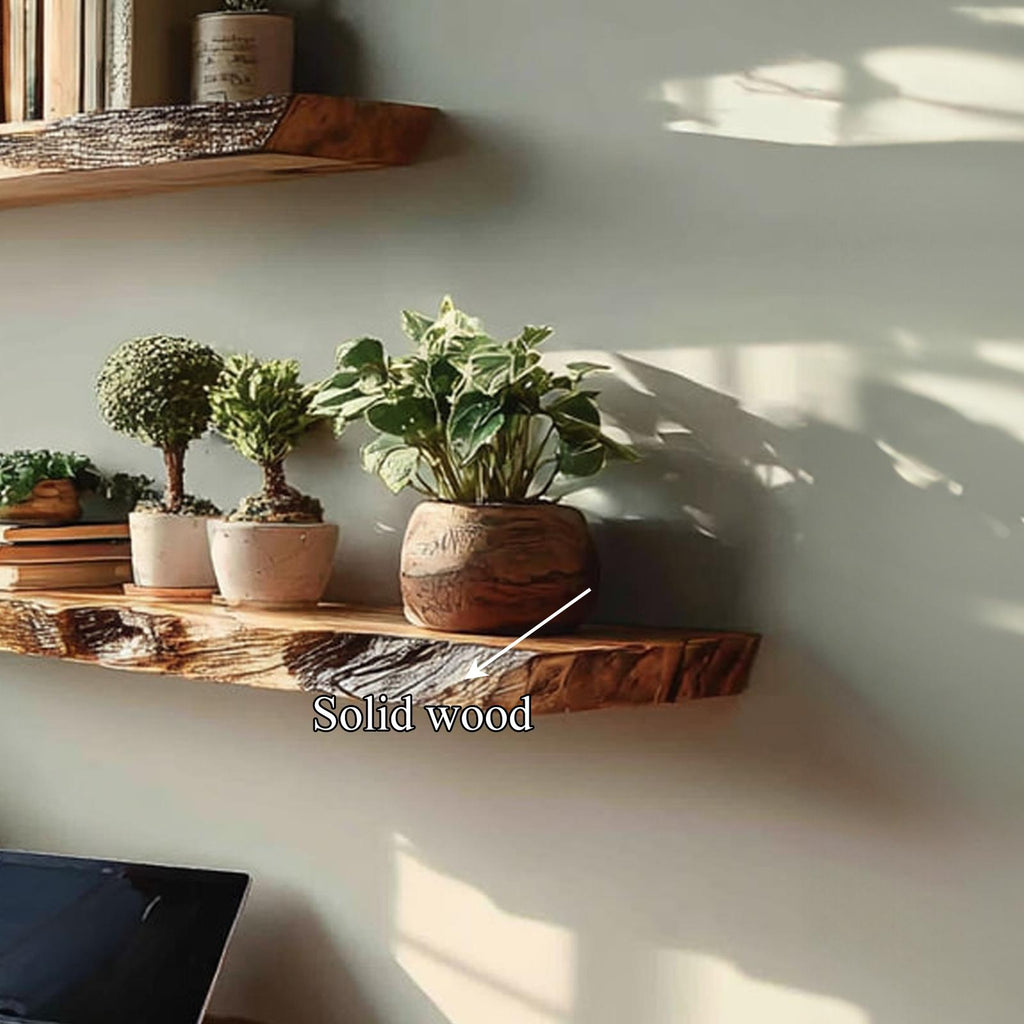 Rustic Floating Desk Home Office