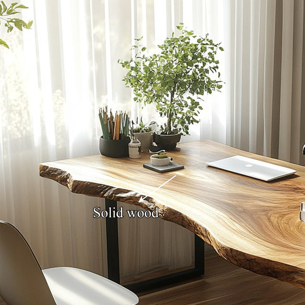 Natural Contemporary Office Desk Home Office And Study Room