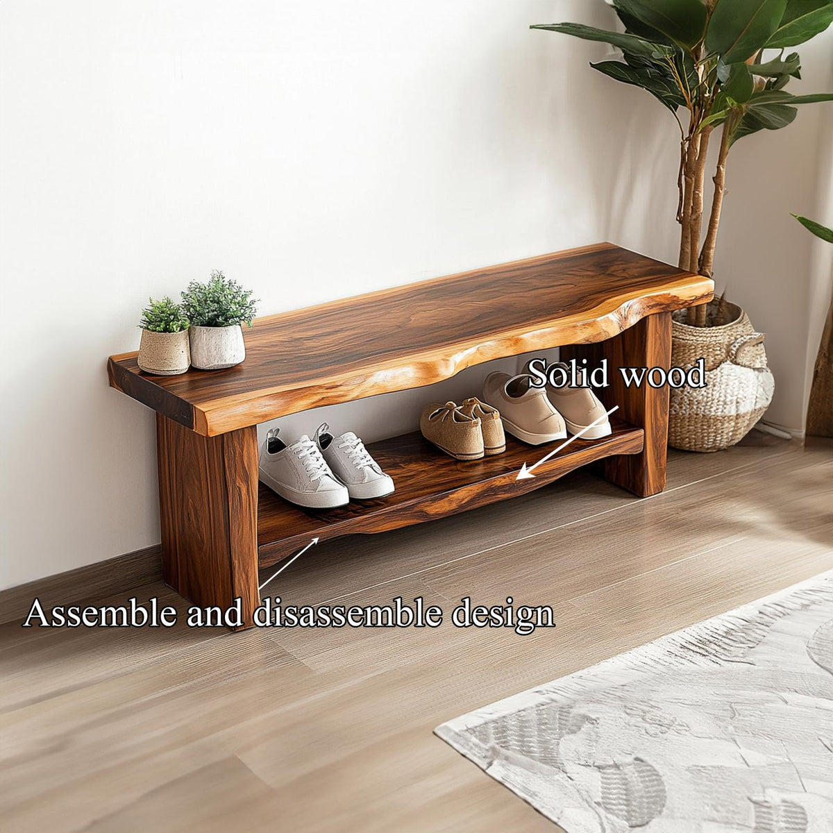 Rustic Home Shoe Bench Entryway And Closet