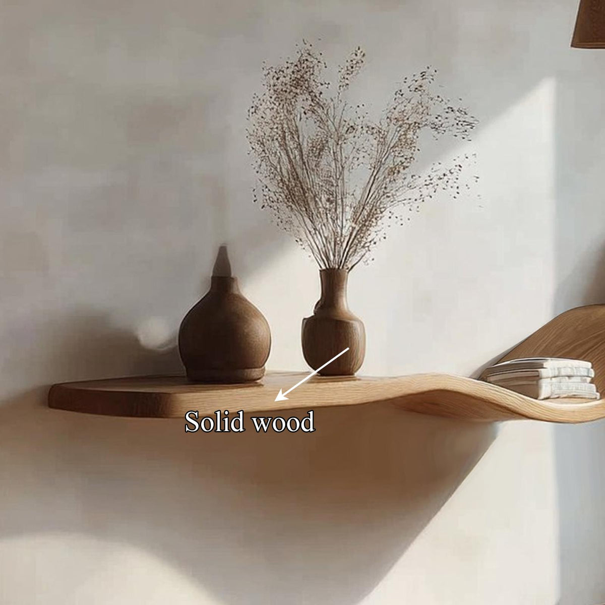 Organic Modern Wave Shelf Living Room Or Bedroom