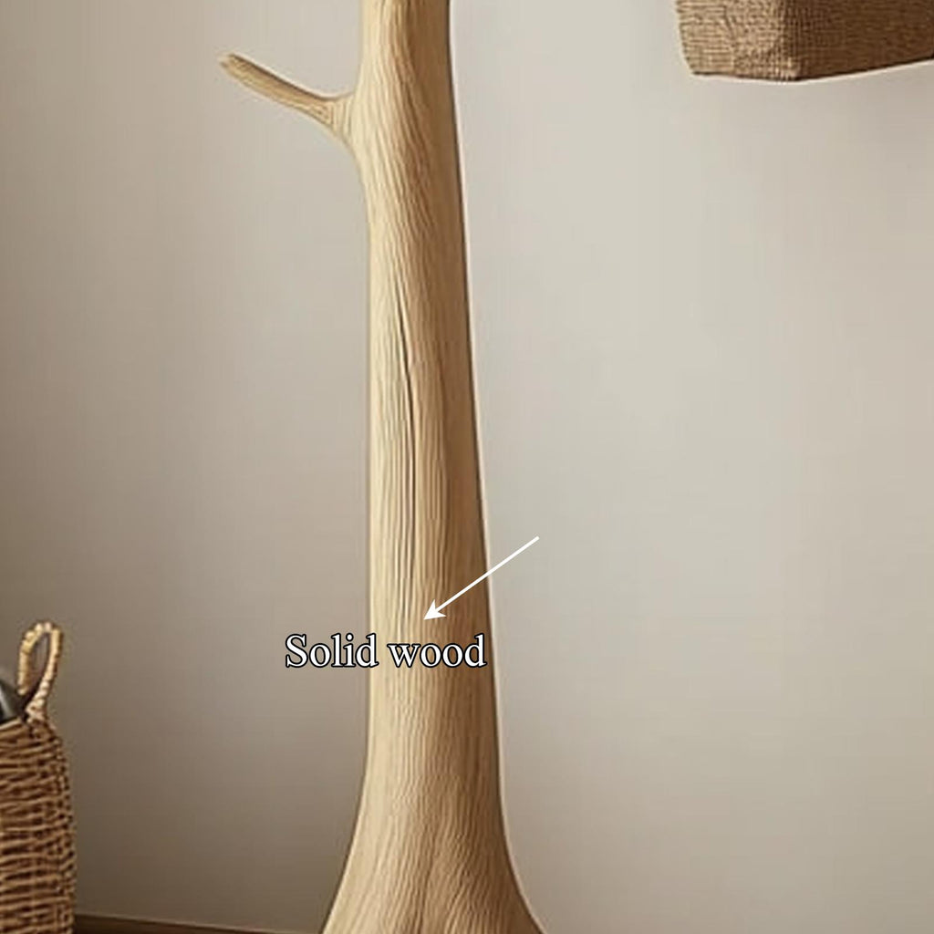 Rustic Tree Coat Stand Entryway Closet