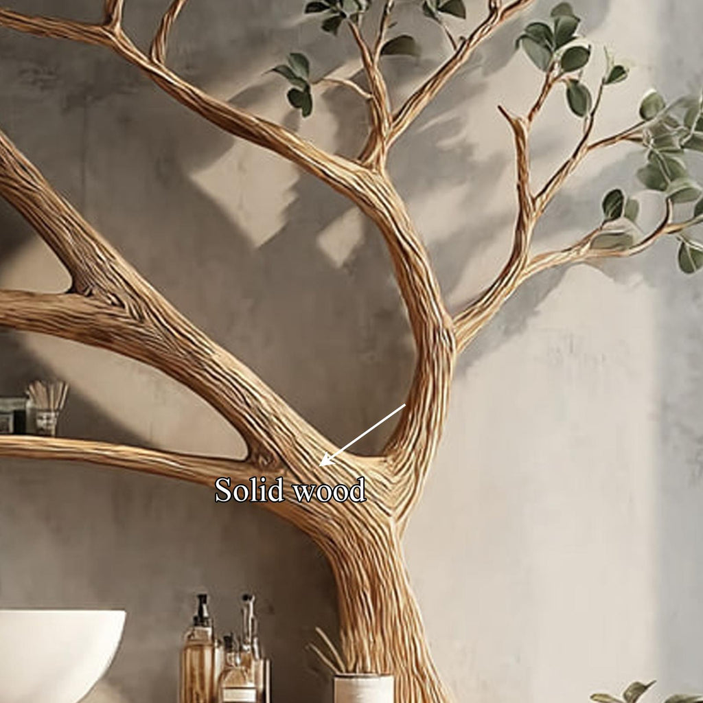 Rustic Tree Branch Vanity Bathroom Or Spa Room