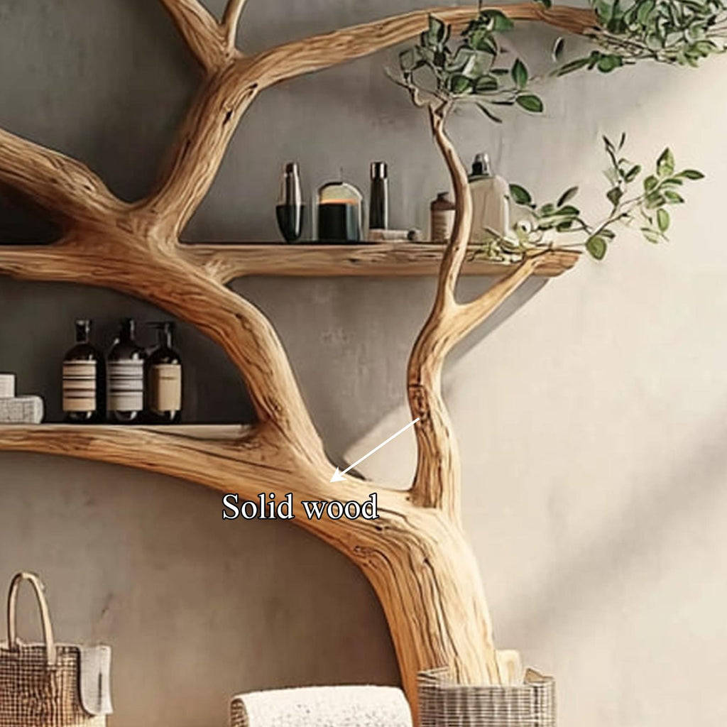 Rustic Organic Tree Branch Vanity Bathroom Or Spa Room