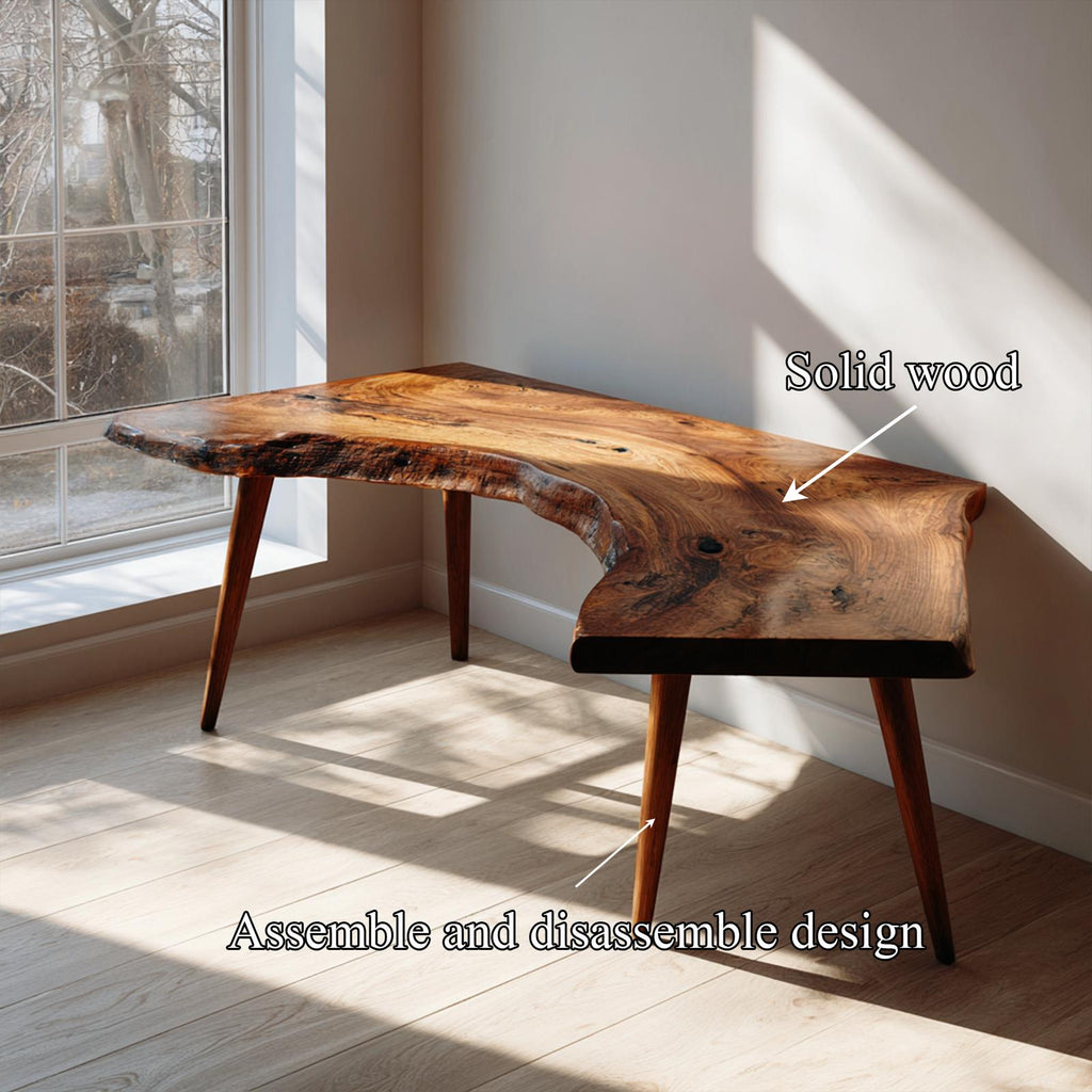 Rustic Contemporary Corner Work Desk Reading Room And Home Office