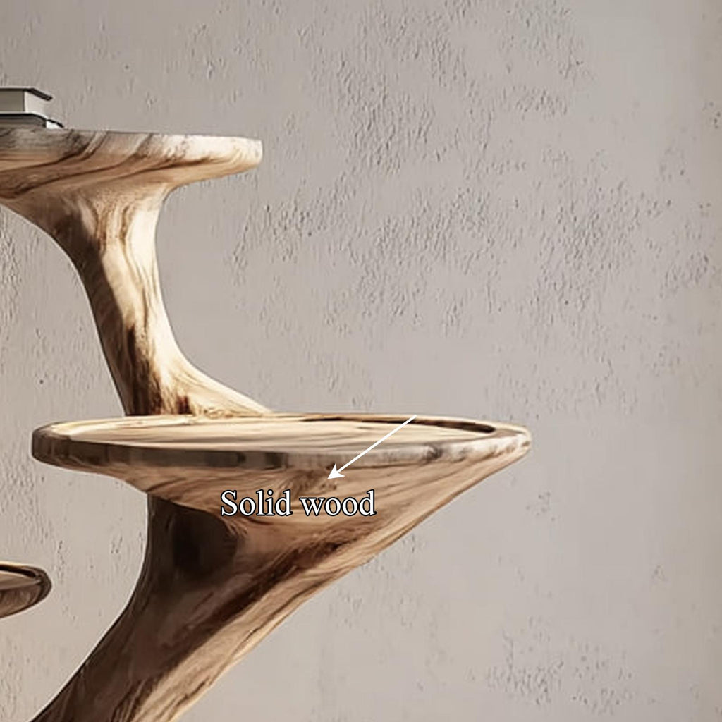 Rustic End Table Living Room Storage