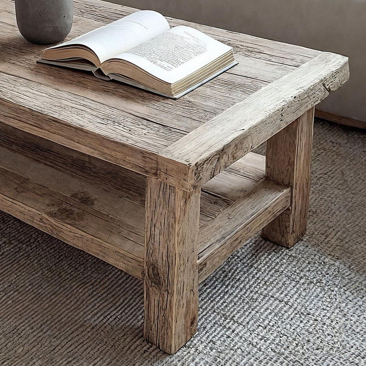 Rustic Driftwood Coffee Table