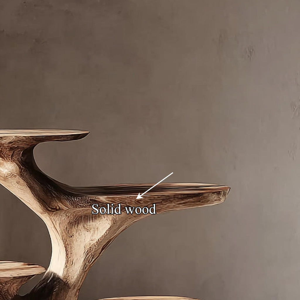 Rustic End Table Living Room Corner