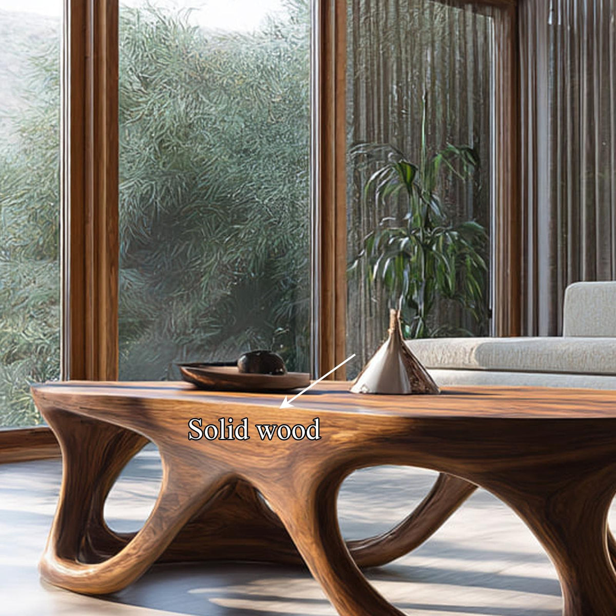 Mid Century Modern Coffee Table Living Room Accent