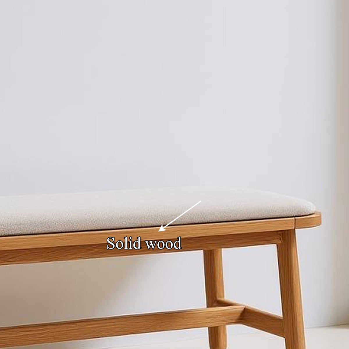 Mid Century Bench Bedroom Accent Furniture
