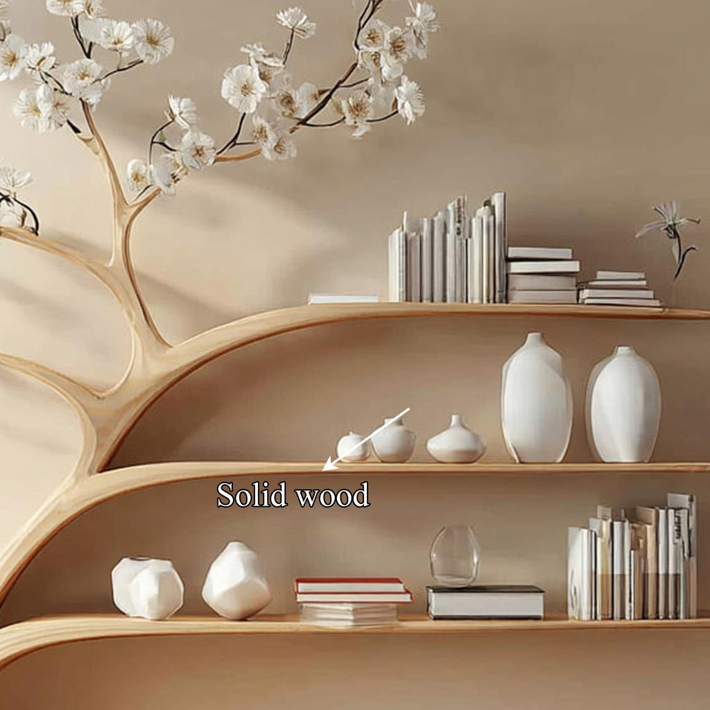 Rustic Tree Bookshelf Home Office Bedroom