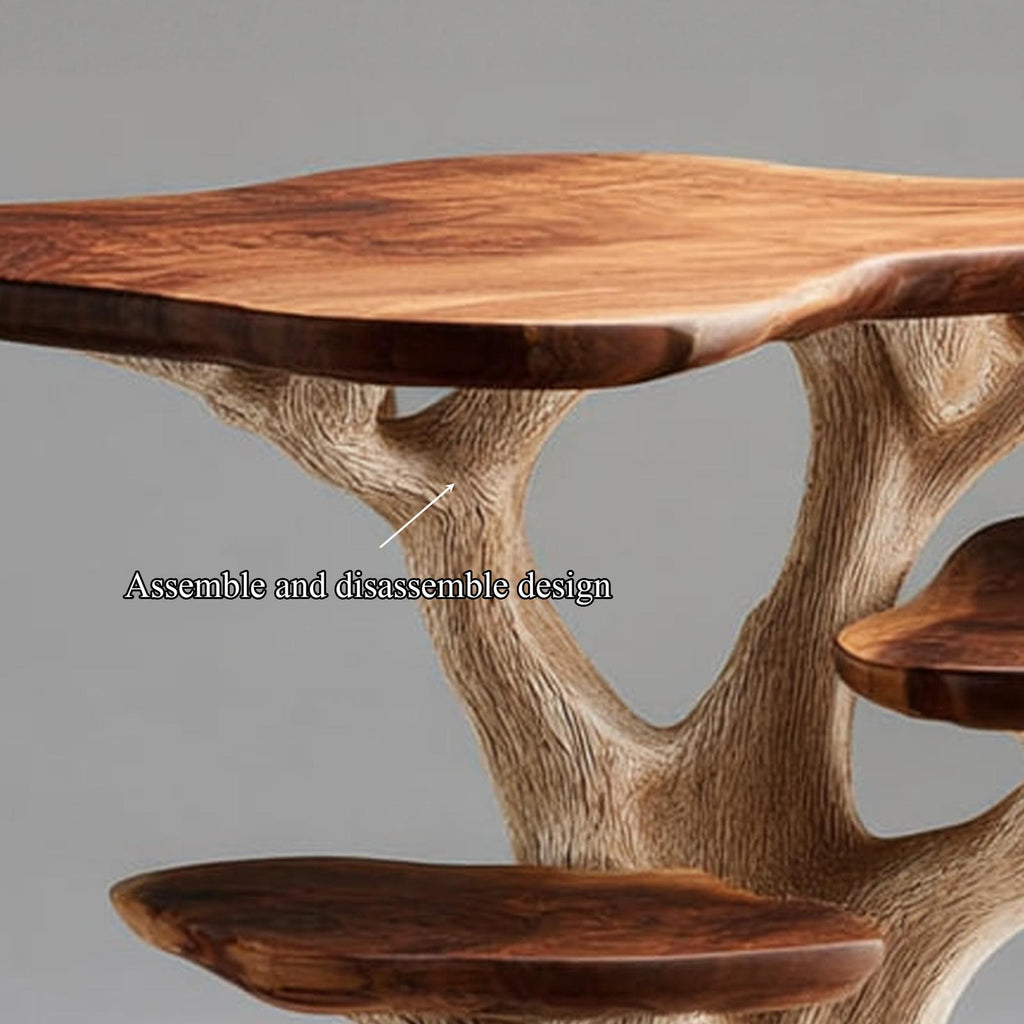 Rustic Artistic Bedside Table Bedroom Furniture