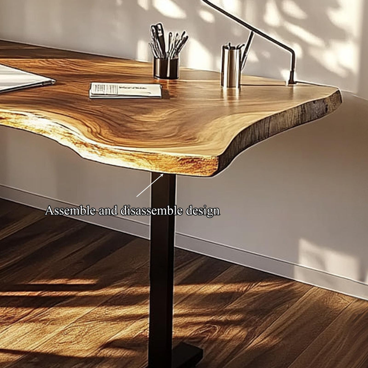 Rustic Office Desk Reading Room And Studio Room