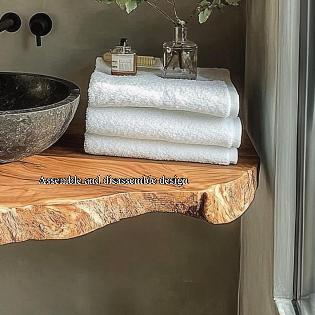 Rustic Narrow Vanity Bathroom