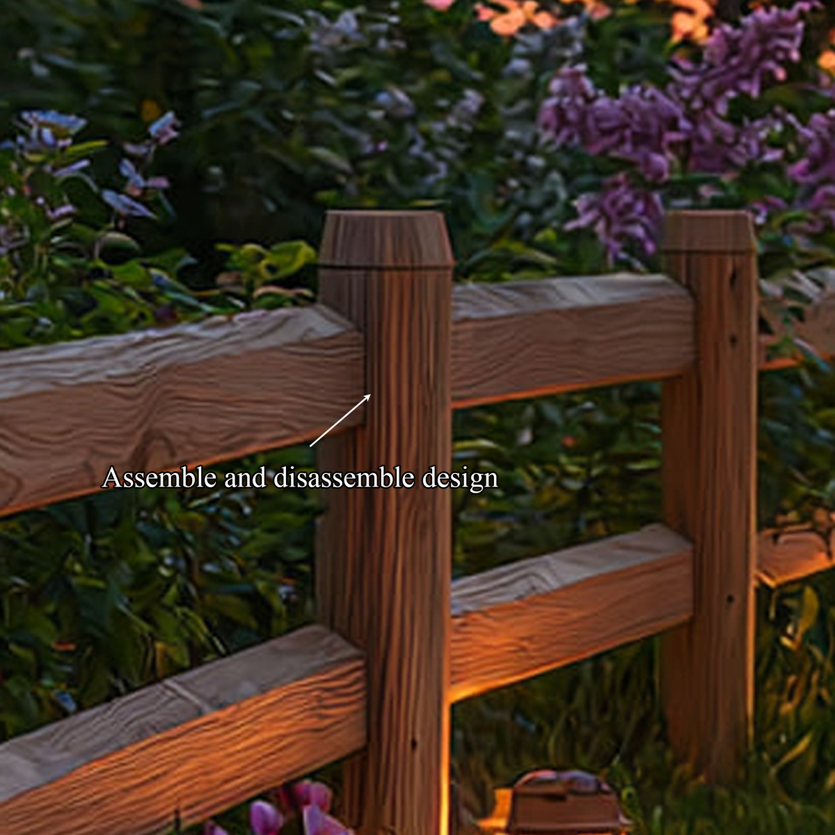 Rustic Decorative Garden For Pathway And Backyard