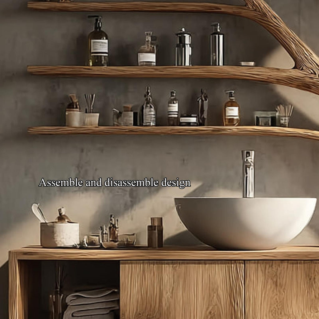 Rustic Tree Branch Vanity Bathroom Or Spa Room